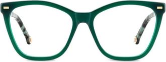 Carolina Herrera Glasses, female, Green, Size: 55 MM Optical Frame