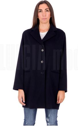Aspesi Damesjas - Dames - Mantel - Blauw - 2XL - Jassen