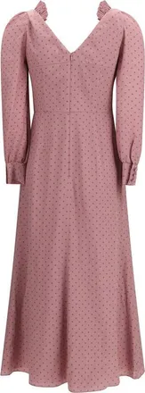 Alessandra Rich Womens Multicolor Silk Casual Dress