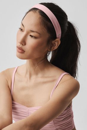 Alo | Airlift So Smooth Headband in Vintage Pink
