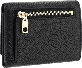 Dolce & Gabbana Womens Black Calf Leather Bos Taurus Wallet