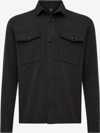 Genti Overshirt Midtown | Donkerbruin