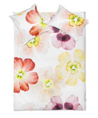 Schlossberg Bettw&auml;sche Aurora-Noblesse Blanc