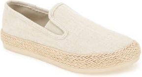Esprit Nadine Espadrille Sneaker in Natural Linen at Nordstrom Rack, Size 8.5