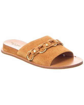 Rag & Bone Beau Chain Suede Slide