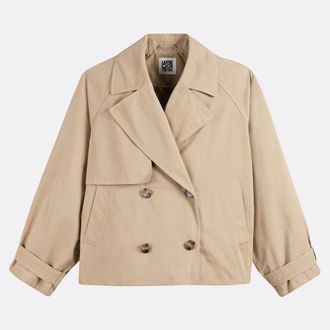 La Redoute Collections Oversized korte trenchcoat, Signature MARCELLIN