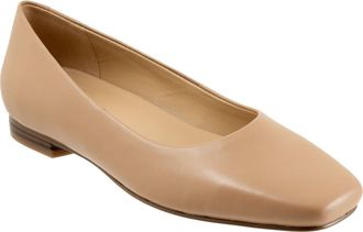 Trotters Honor Flat - Multiple Widths Available in Beige at Nordstrom, Size 7.5