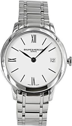 Baume & Mercier Classima Quartz Silver Dial Mens Watch 10883