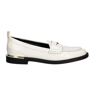 DKNY Dkny - Raeya Loafer - Dames - Schoenen - Beige - Maat: 39 EU Leer