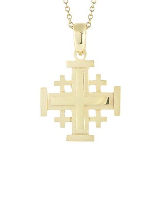 I.Reiss Company 14K Cross Necklace