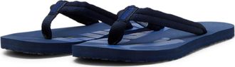 Puma Zehentrenner PUMA EPIC FLIP V2, Herren, Gr. 44,5, blau (club navy, cobalt glaze), Textil, bedruckt, Schuhe Zehentrenner