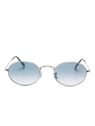Ray-Ban Occhiali da sole ovali - Argento