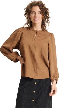 In Front Mujer, Blusas y Camisas, Marrón, Talla: XL