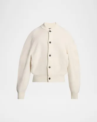 Jacquemus Men & apos;s Wool Oversized Cardigan
