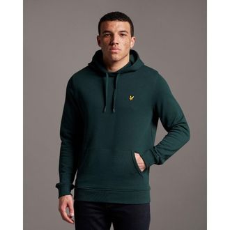 Lyle & Scott pullover hoodie in groen