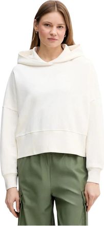 Marc O'Polo Hooded Sweatshirt - Dames - Hoodies - Beige - S - Katoen - Hoodies & sweatvesten