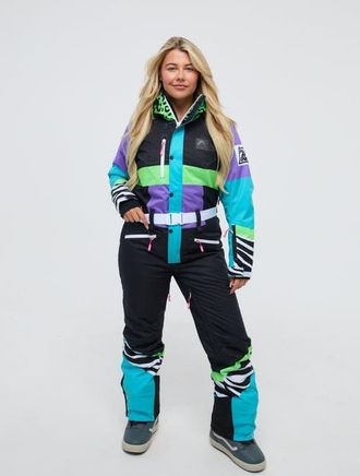OOSC Hotel California - Shaped Womens Ski Suit in Multi-Colour at Nordstrom, Size X-Large Uk
