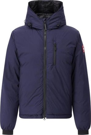 Canada Goose Donsjack met capuchon - Heren - Gewatteerde jassen - Blauw - S - Jassen