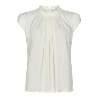 In Front Blusa Off White con detalles de volantes - Blouses & Shirts - Mujer - Blanco - 2XL