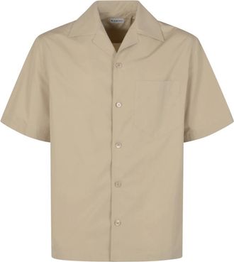 Burberry Heren, Overhemden, Beige, Maat: M Katoen