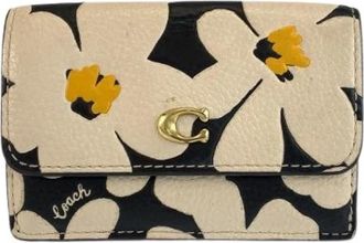 Coach Pre-owned Wallets, female, Multicolor, Size: ONE SIZE Pre-owned Essential Mini Trifold Wallet