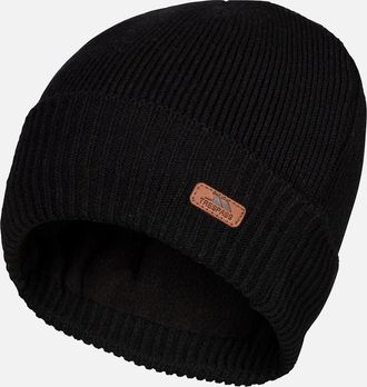 Trespass Unisex Adult Chuck Waterproof Beanie - Black - Size: L-XL