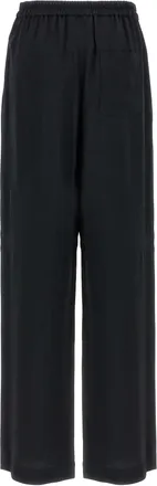 Moschino Acetate Blend Trousers - Black