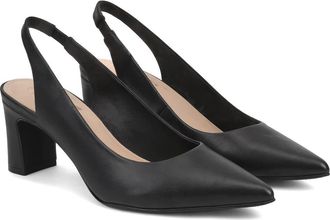AGL Didi Leather Slingback Pump in Testa Di Moro Nappa at Nordstrom Rack, Size 7.5Us / 37.5Eu