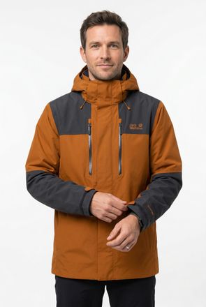 Jack Wolfskin Funktionsjacke JACK WOLFSKIN JASPER 2L JKT M, Herren, Gr. XL (54/56), autumn leave, Obermaterial: 100% Polyester. Futter: 100% Polyester, Jacken Funkt