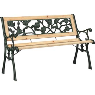 vidaXL Bench Brown 116 x 54 x 73cm Wood Vidaxl