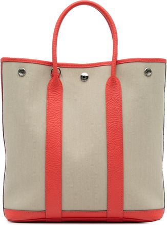 Herm&egrave;s Pre-owned Womens Haut Courroies Tote Bag - Nude Textile - One Size