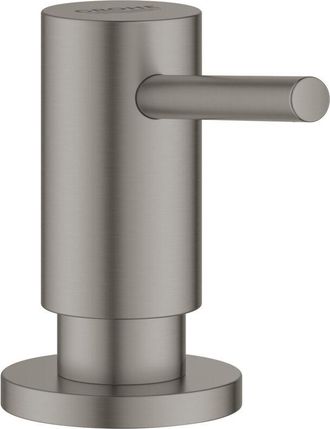 GROHE Dispensador de jabón líquido Cosmopolitan con bomba y depósito de 500 ml, cepillo de grafito duro (40535AL0) - Grohe