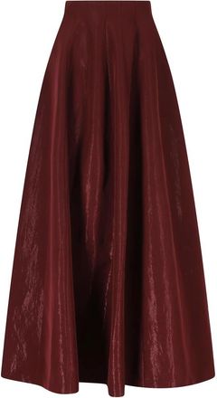 Alberta Ferretti Maxi Rok - Dames - Maxi Rokken - Rood - S - Rokken