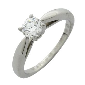 Van Cleef & Arpels Platinum 950 Band Ring (Pre-Owned)