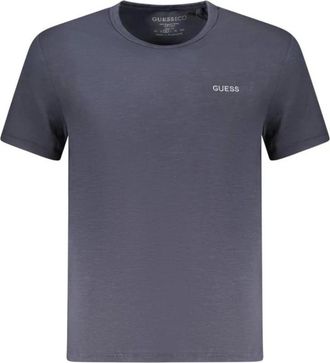 Guess Hombre, Camisetas, Azul, Talla: M