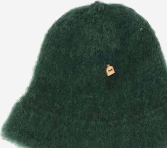 Myssyfarmi Womens Wool Bucket Hat Dark Green Finnshep