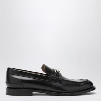 Gucci Mocassino nero con Morsetto