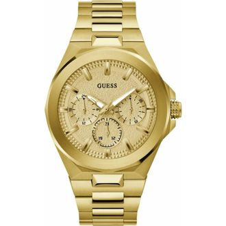 Guess Gw0798G2 Horloge - Heren - Accessoires - Geel - Maat: ONE Size