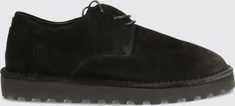 Mars&egrave;ll Sancrispa Alta Pomice Suede Derby Shoes with High Sole