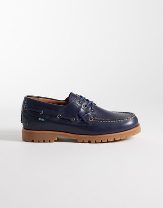 Polo Ralph Lauren Scarpe da barca blu navy scuro