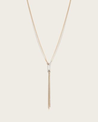 AllSaints April Lariat Necklace