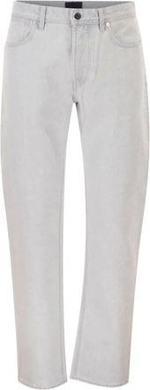 Stone Island Jeans, Heren, Blauw, W36, Straight Jeans