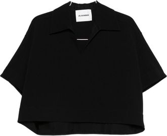 Jil Sander Womens T-Shirts And Polos Black