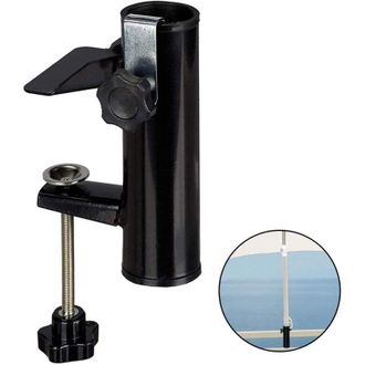 OEM Soporte Para Sombrilla Para Barandillas De Balc&oacute;n, Abrazadera Para Balc&oacute;n Para Accesorios De Mesa Con Sombrilla, Montaje Para Balc&oacute;n, Terraza O Mesa -