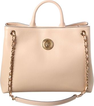 Versace Medusa Leather Tote