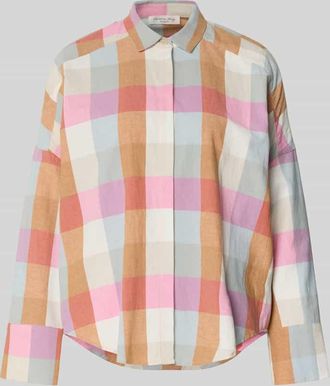 Christian Berg Hemdbluse mit verdeckter Knopfleiste in Mint, Gr&ouml;&szlig;e 34