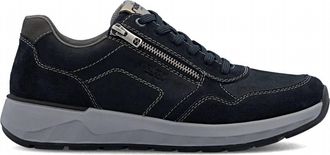 Rieker Mens Bruce 00 Sneaker In Kobalt/pazifik/stromboli
