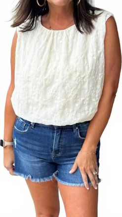 Hem & Thread Coastal Dune Top In White