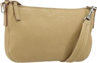 Celine Pre-owned Vintage Schoudertas - Dames - Vintage Schoudertas - Beige - ONE Size - Leer - Vintage