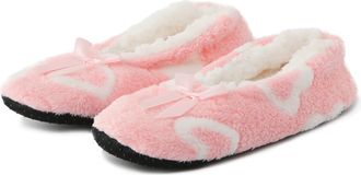 Generic Womens Cozy Indoor Slippers with Warm Wool and Soft Velvet Exterior for Home Comfort Womens Size 6 Funny For Women Winter Shoes Pink
